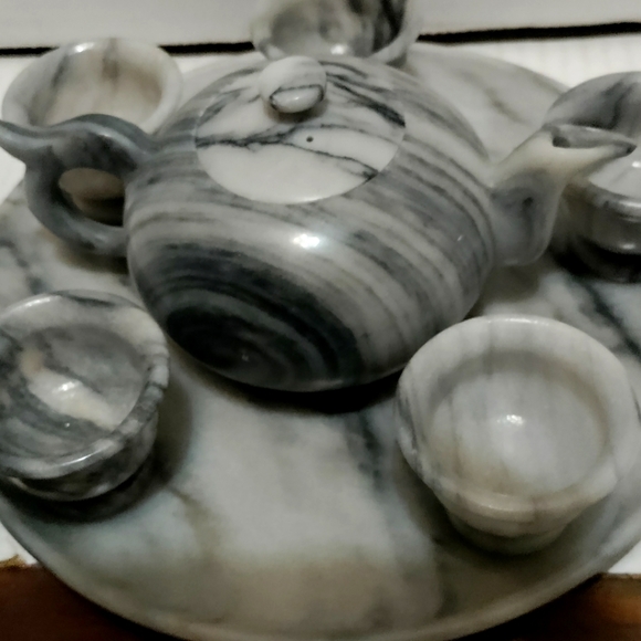 Dining Marble Tea Set Poshmark